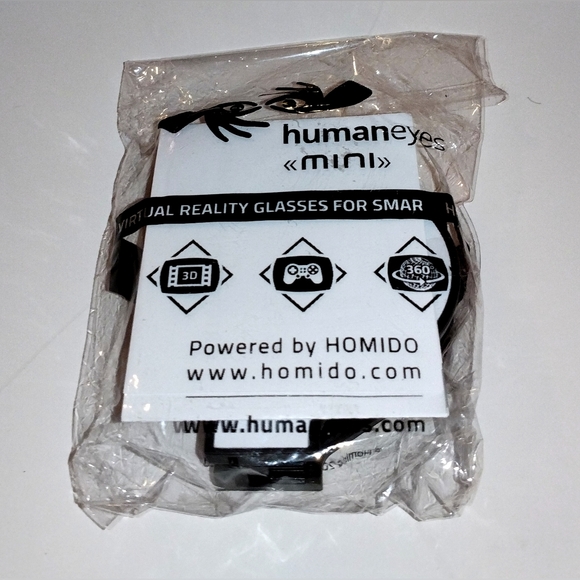 TWO PAIR Mini Virtual Reality Glasses for Smartphone Foldable VR Handmade Lenses - Picture 13 of 16